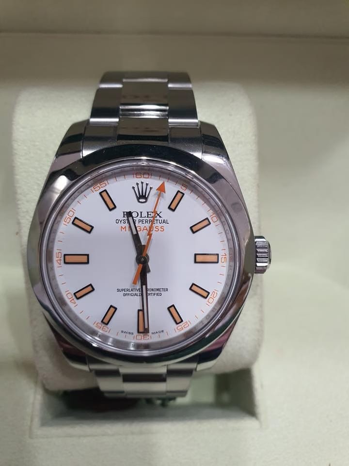 Rolex | Milgauss | 116400 | 40 mm | Steel | Automatic