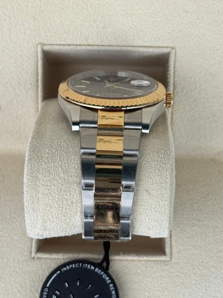 Rolex | Datejust | 126333 | Gold/Steel | 41 mm | Gold/Steel | Black | Automatic