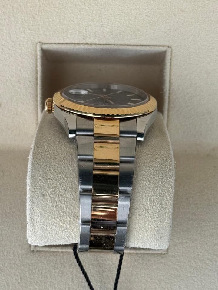 Rolex | Datejust | 126333 | Gold/Steel | 41 mm | Gold/Steel | Black | Automatic