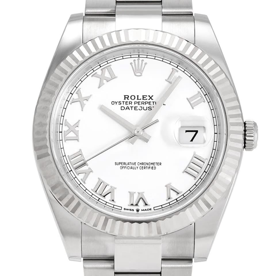 Rolex | Datejust | 126334 | Gold/Steel | 41 Mm | White | Automatic