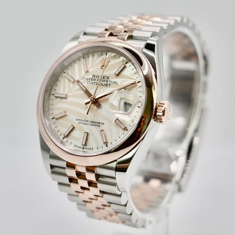 Rolex | Datejust | 126201 | Gold/Steel | 36 x 44 mm | Gold/Steel | Silver | Automatic