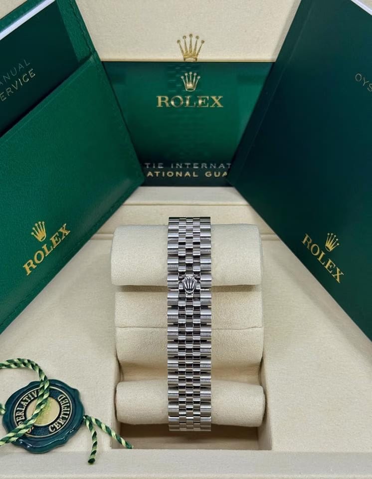 Rolex | Datejust | 278274-0020 | White gold | 31 mm | Steel | Pink | Automatic