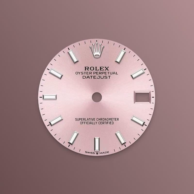 Rolex | Datejust | 278274-0014 | White gold | 31 mm | Steel | Pink | Automatic