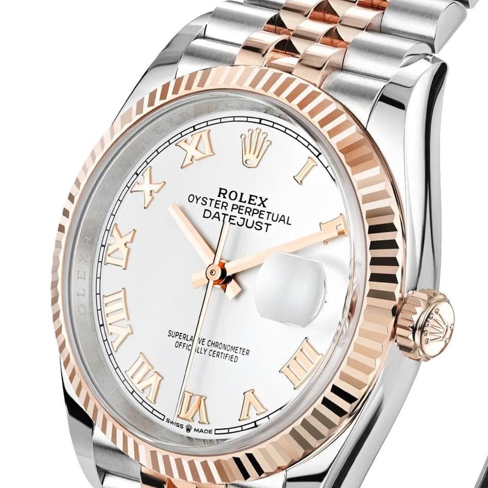Rolex | Datejust | 126231 | Gold/Steel | 36 mm | Gold/Steel | White | Automatic