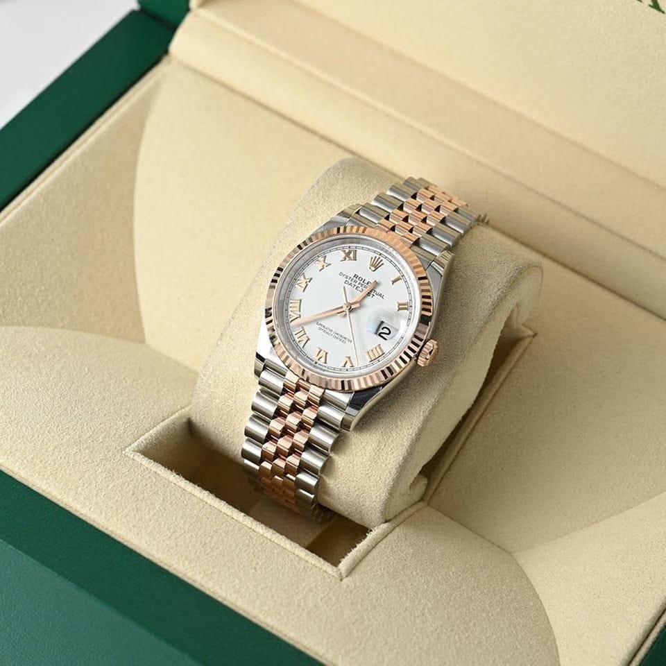 Rolex | Datejust | 126231 | Gold/Steel | 36 mm | Gold/Steel | White | Automatic