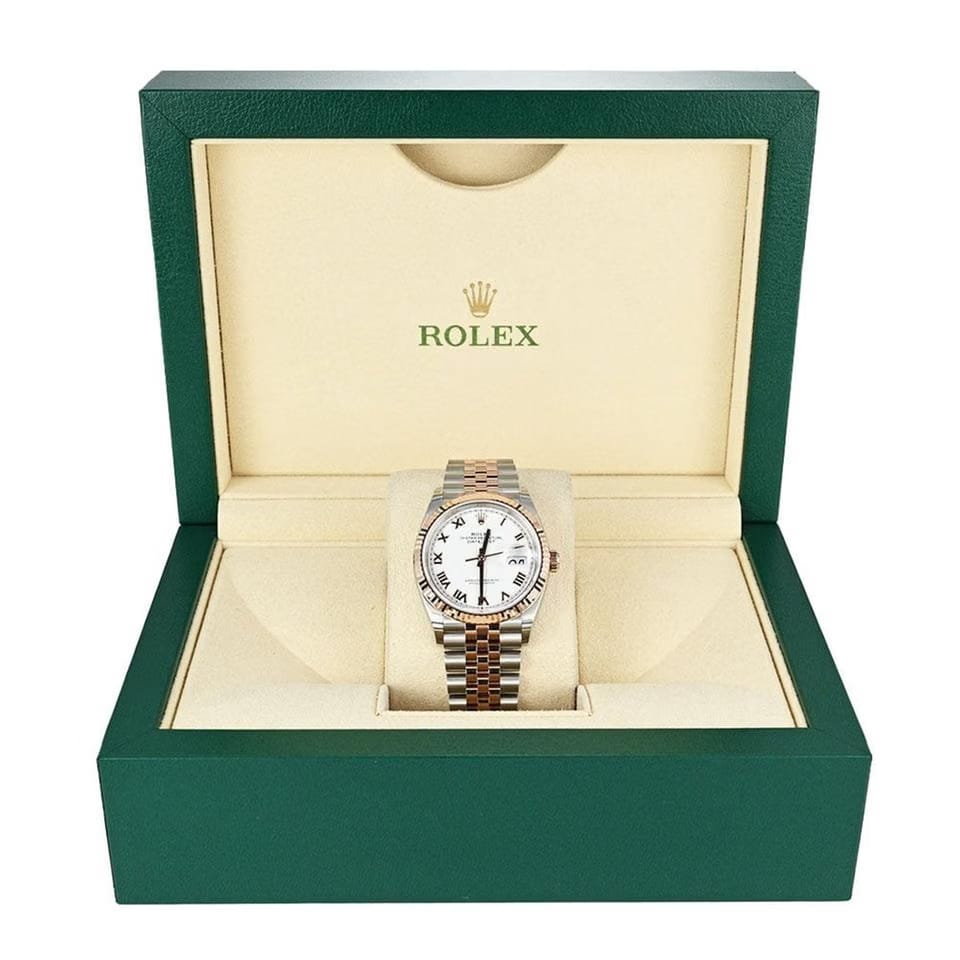 Rolex | Datejust | 126231 | Gold/Steel | 36 mm | Gold/Steel | White | Automatic