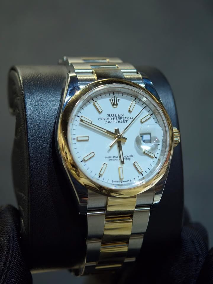 Rolex | Datejust | 126203 | Gold/Steel | 36 x 44 mm | Gold/Steel | White | Automatic