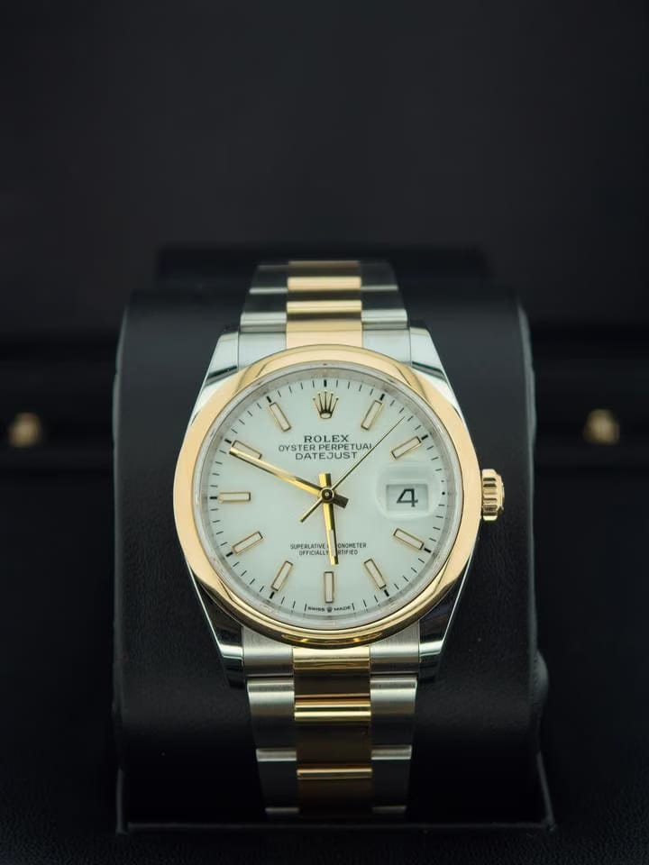 Rolex | Datejust | 126203 | Gold/Steel | 36 x 44 mm | Gold/Steel | White | Automatic
