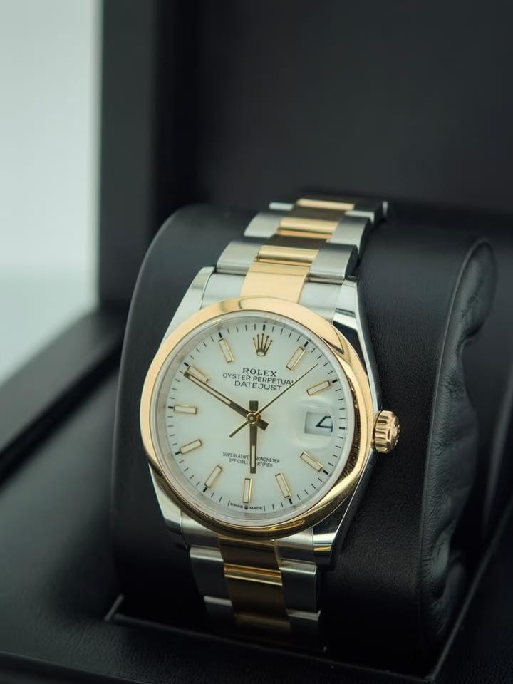 Rolex | Datejust | 126203 | Gold/Steel | 36 x 44 mm | Gold/Steel | White | Automatic