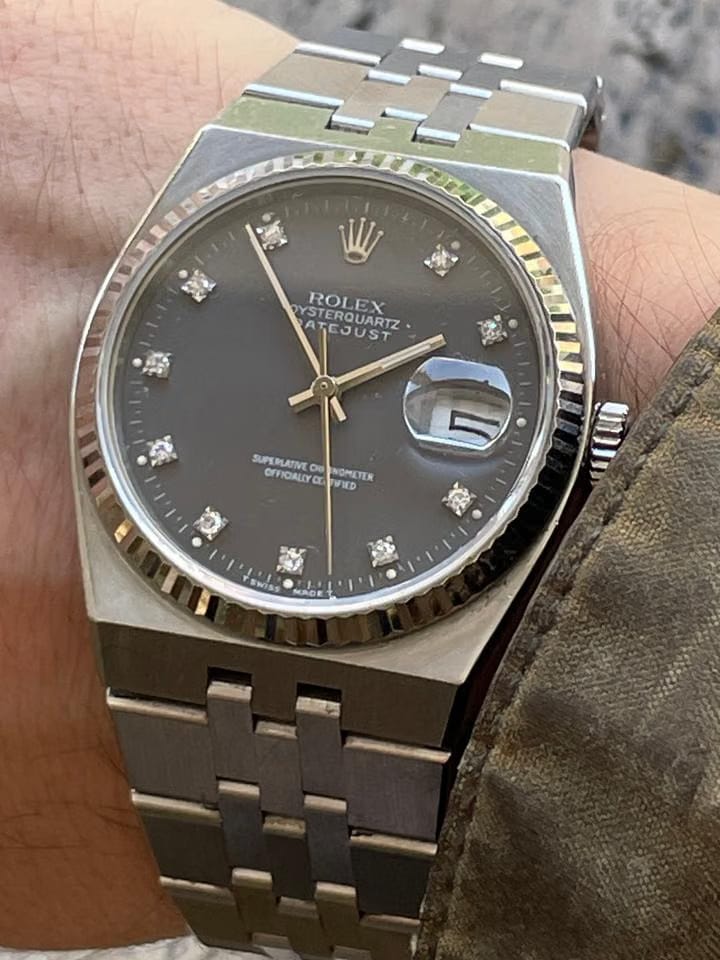 Rolex | Datejust | 17014 | Steel | 36 x 42 mm | Steel | Grey | Quartz