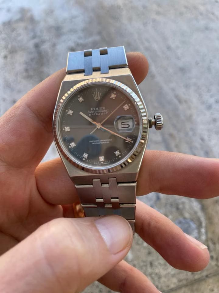 Rolex | Datejust | 17014 | Steel | 36 x 42 mm | Steel | Grey | Quartz