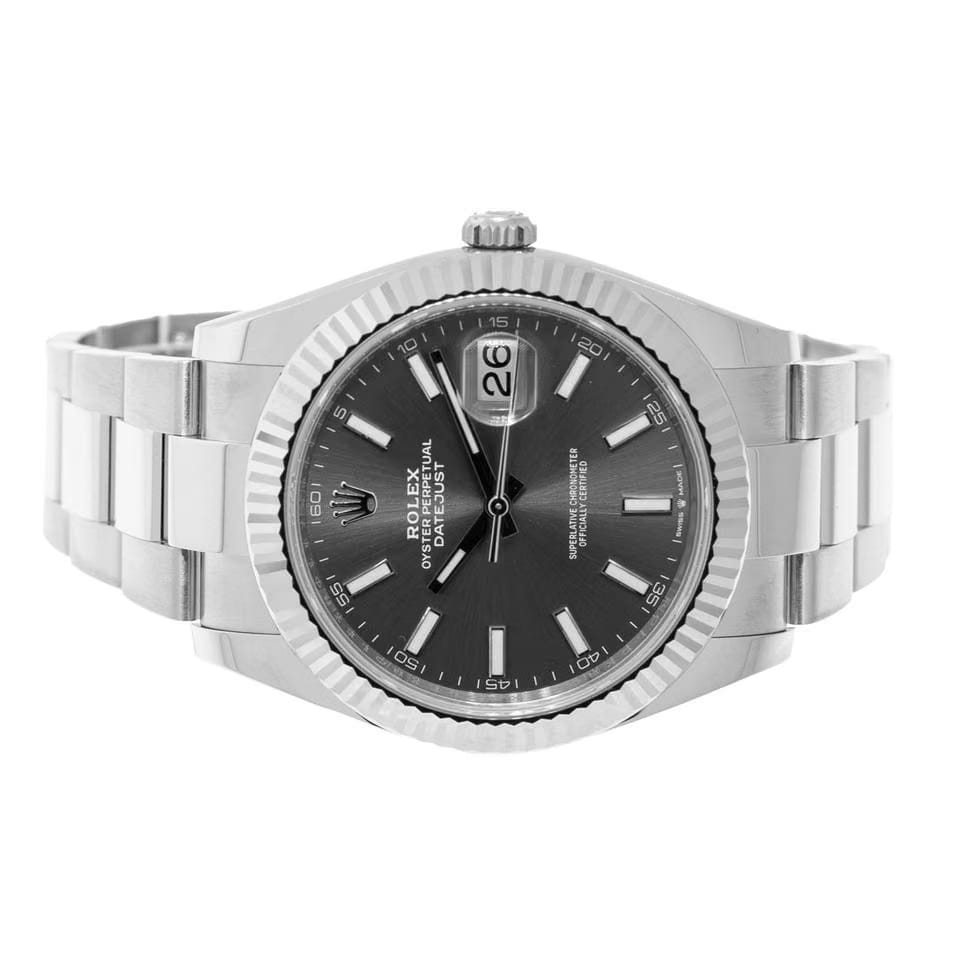 Rolex | Datejust | 126334 LC100 | Steel | 41 mm | Steel | Grey | Automatic