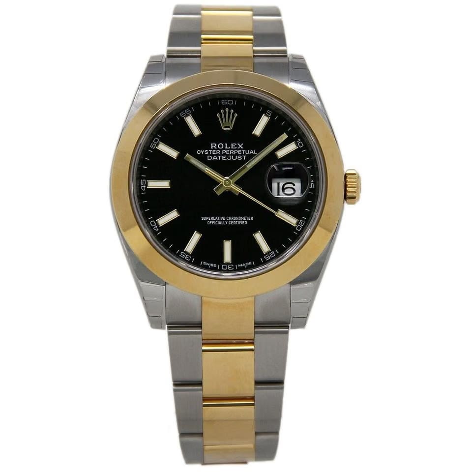 Rolex | Datejust | 126303 | Steel | 41 mm | Gold/Steel | Black | Automatic