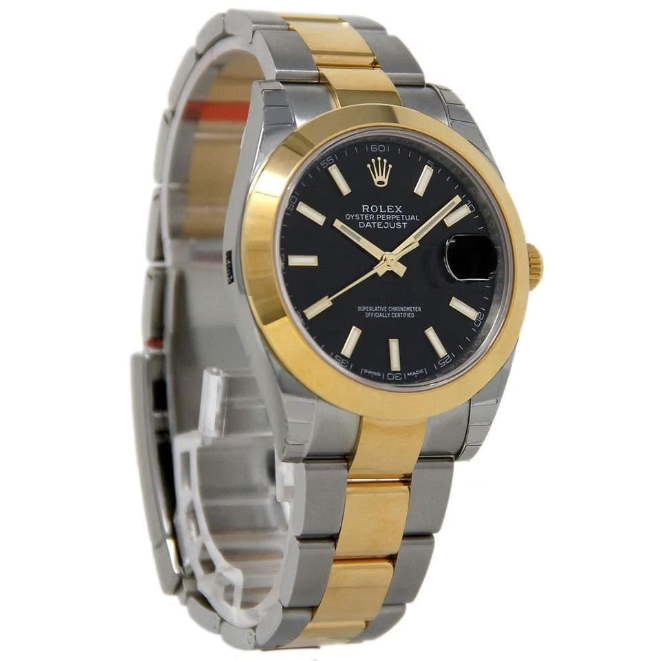 Rolex | Datejust | 126303 | Steel | 41 mm | Gold/Steel | Black | Automatic