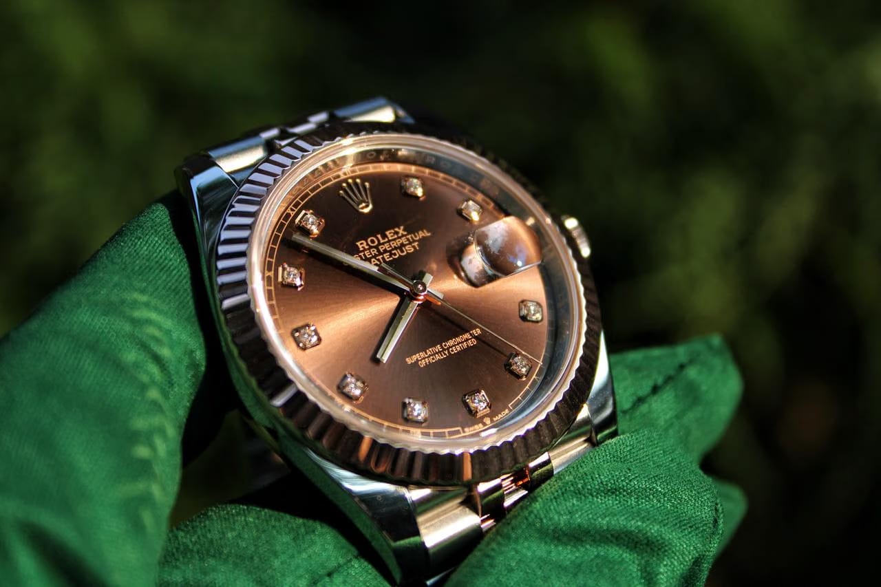 Rolex | Datejust | 126331 | Steel | 41 mm | Gold/Steel | Brown | Automatic