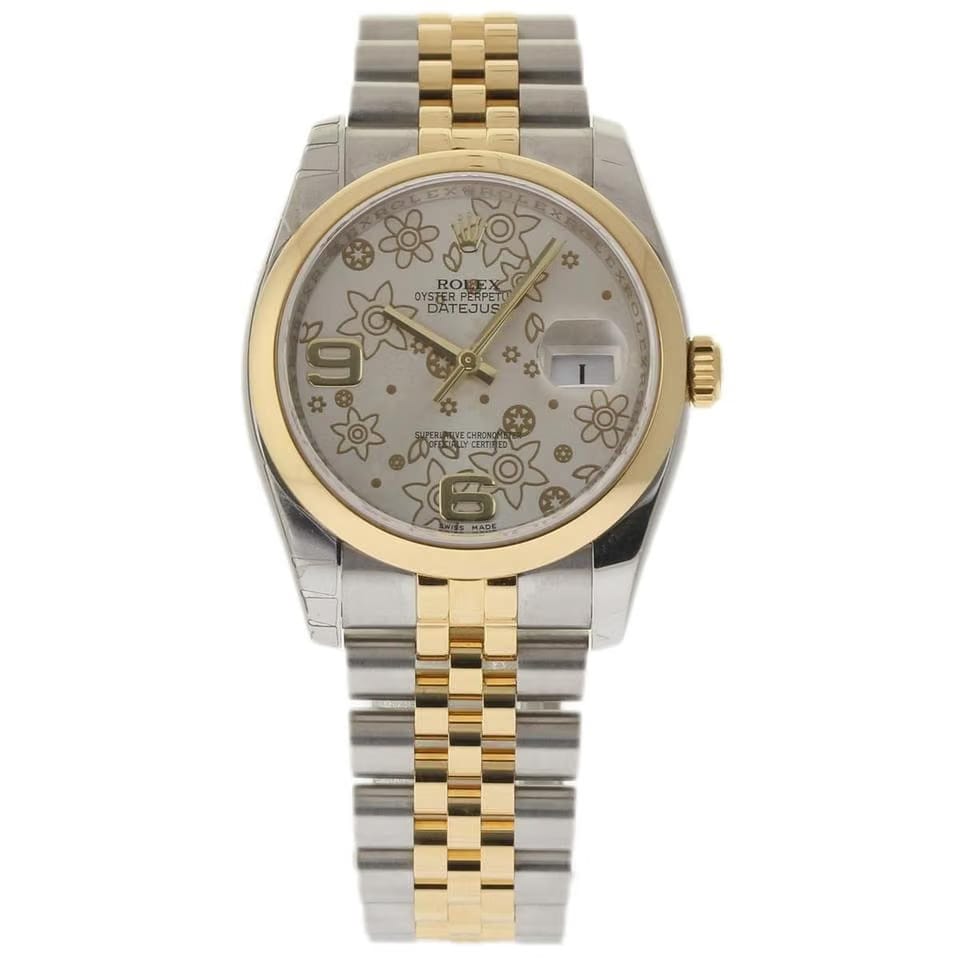 Rolex | Datejust | 116203 | Steel | 36 mm | Gold/Steel | Silver | Automatic