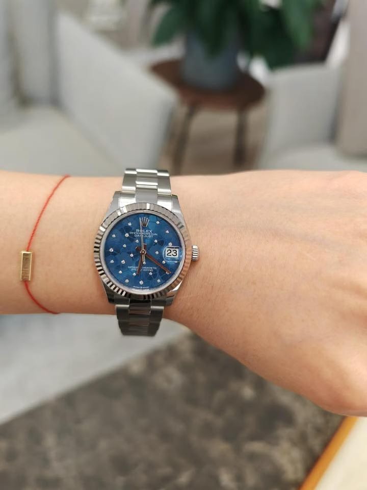 Rolex | Datejust | 278274 | Gold/Steel | 31 mm | Steel | Blue | Automatic