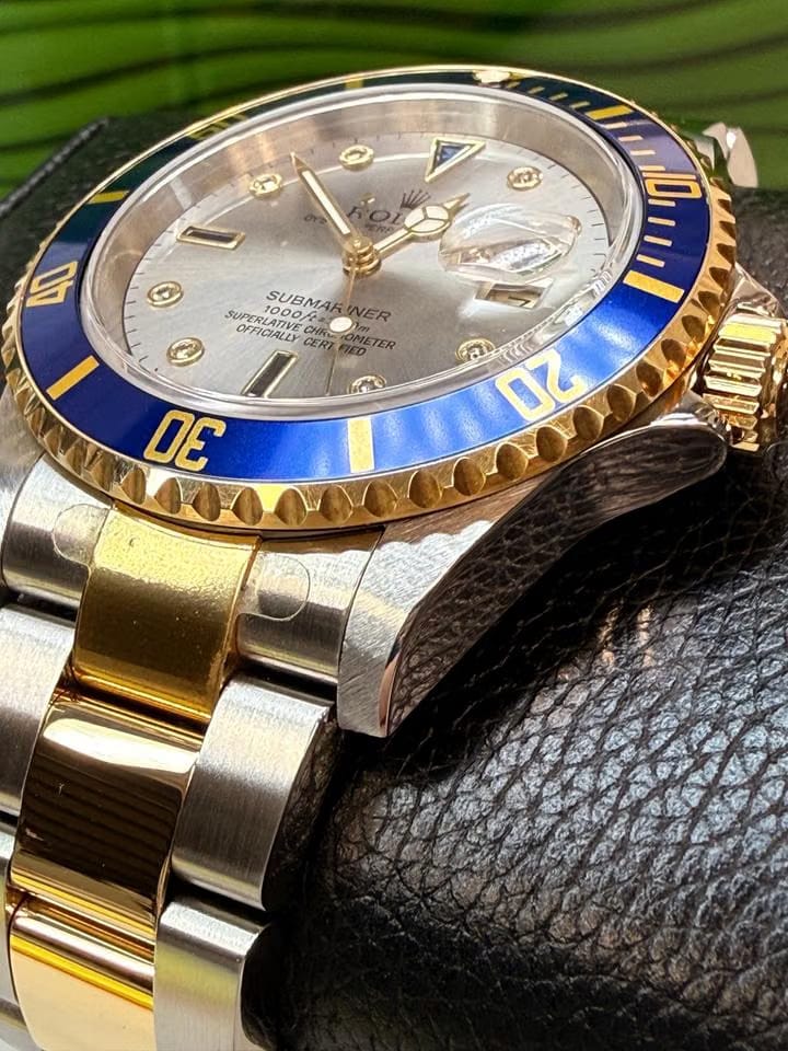 Rolex | Submariner | 16613 Serti sultan | Gold/Steel | 40 mm | Gold/Steel | Silver | Automatic