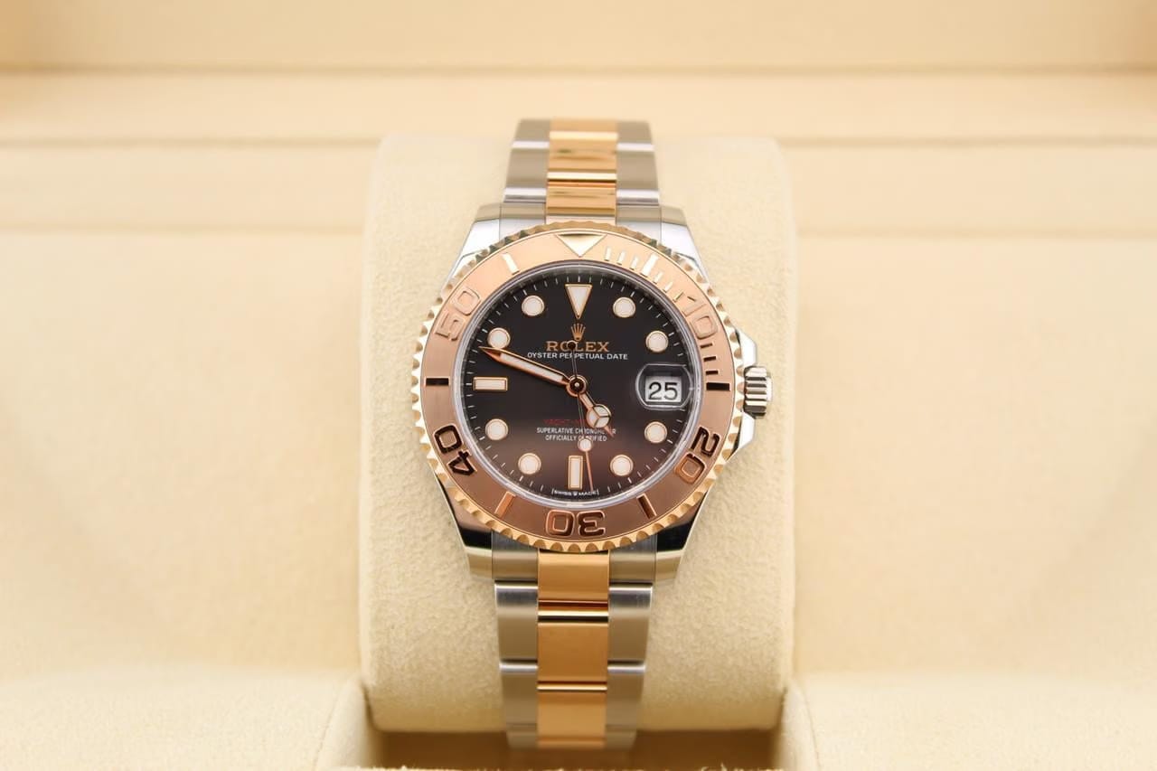 Rolex | Yacht-Master | 268621 | Rose gold | 37 mm | Rose gold | Black | Automatic