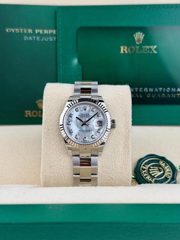 Rolex | Datejust | 279174 | Gold/Steel | 28 mm | Steel | Mother of pearl | Automatic