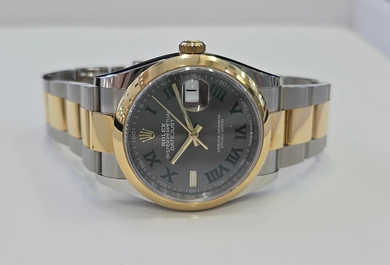 Rolex | Datejust | 126203-0036 | Gold/Steel | 36 x 44 mm | Gold/Steel | Grey | Automatic