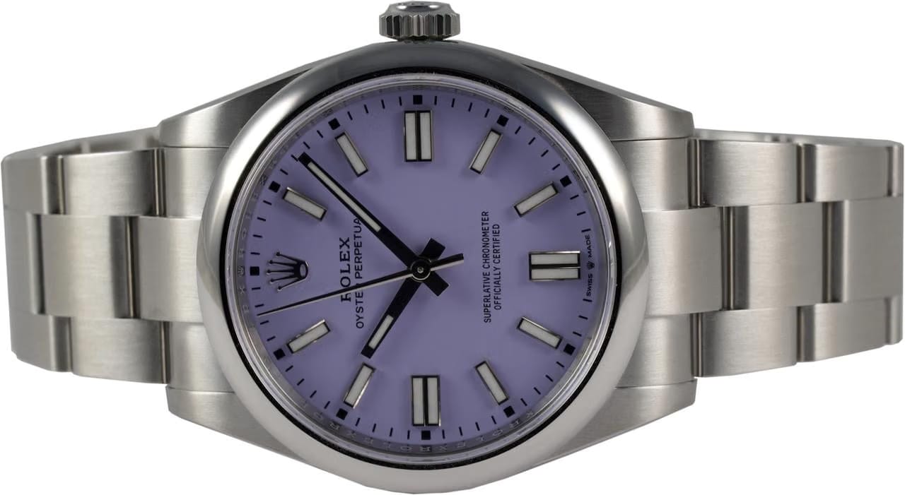 Rolex | Oyster Perpetual | 134300-0012 | Steel | 41 mm | Steel | Purple | Automatic