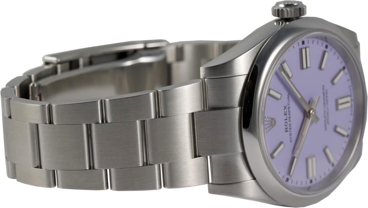Rolex | Oyster Perpetual | 134300-0012 | Steel | 41 mm | Steel | Purple | Automatic