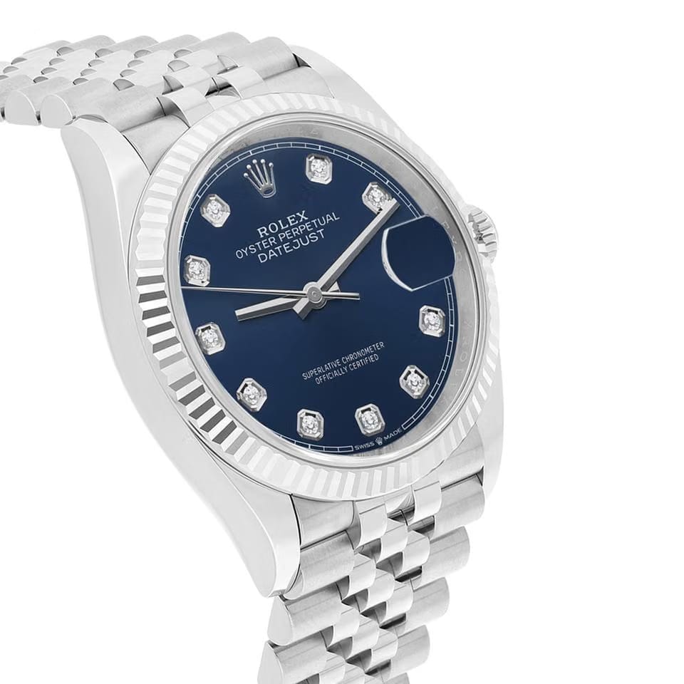 Rolex | Datejust | 126234-0037 | Steel | 36 mm | Steel | Blue | Automatic