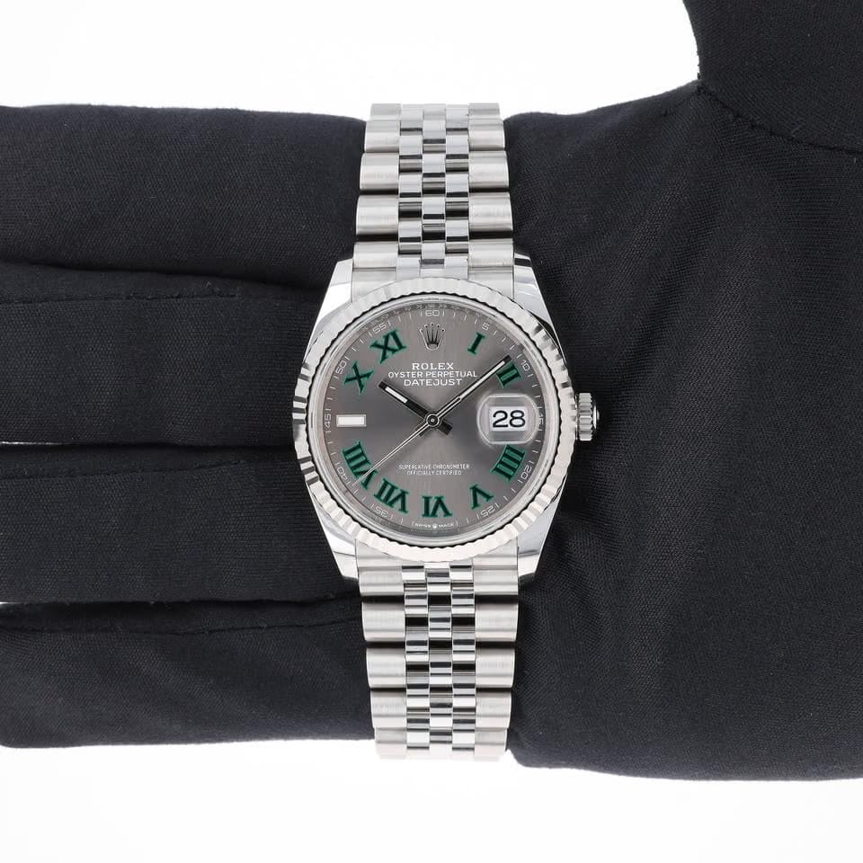 Rolex | Datejust | 126234 | Steel | 36 x 44 mm | Steel | Grey | Automatic