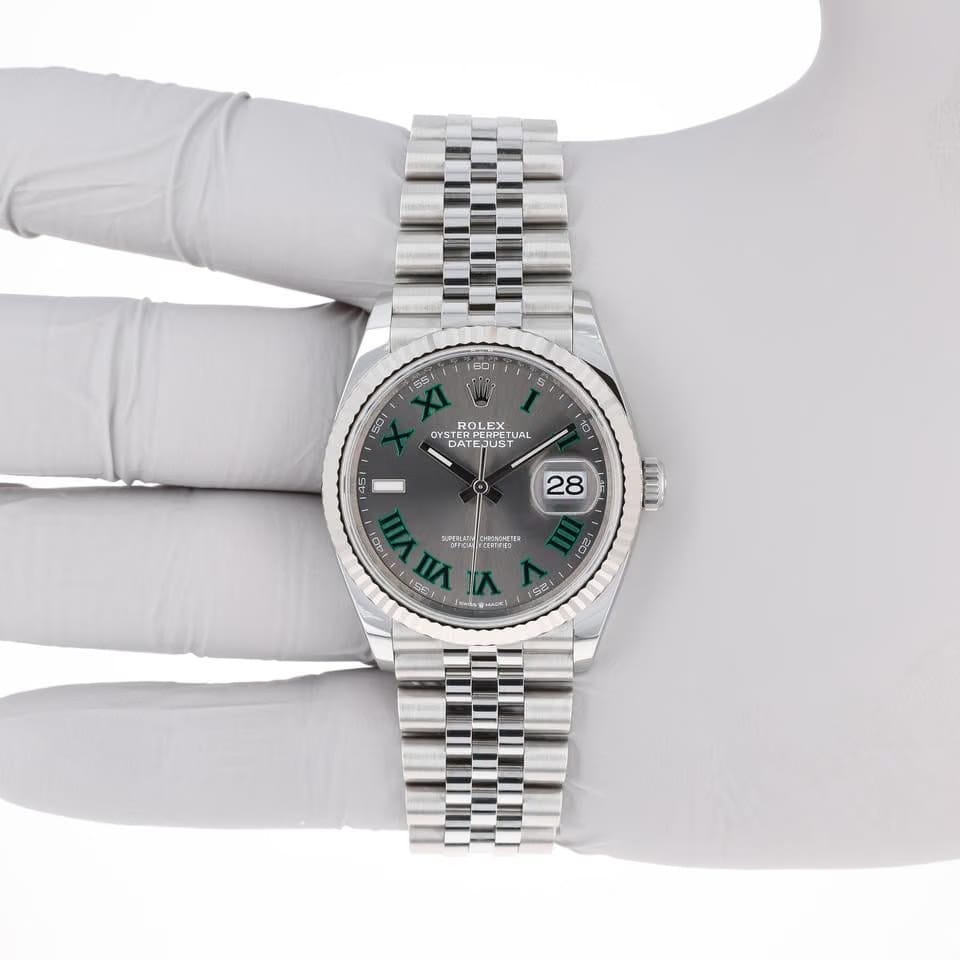 Rolex | Datejust | 126234 | Steel | 36 x 44 mm | Steel | Grey | Automatic