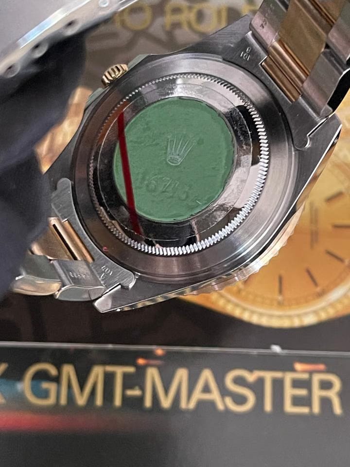 Rolex | GMT-Master II | 16713 | Gold/Steel | 40 mm | Gold/Steel | Black | Automatic