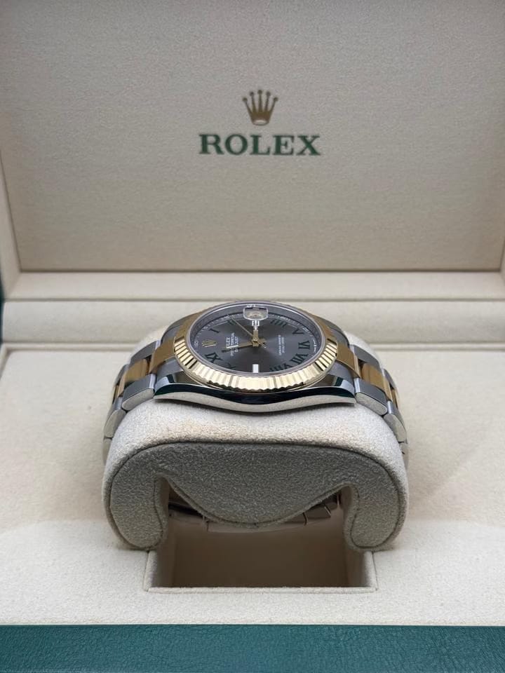 Rolex | Datejust | 126333 | Steel | 41 mm | Gold/Steel | Grey | Automatic