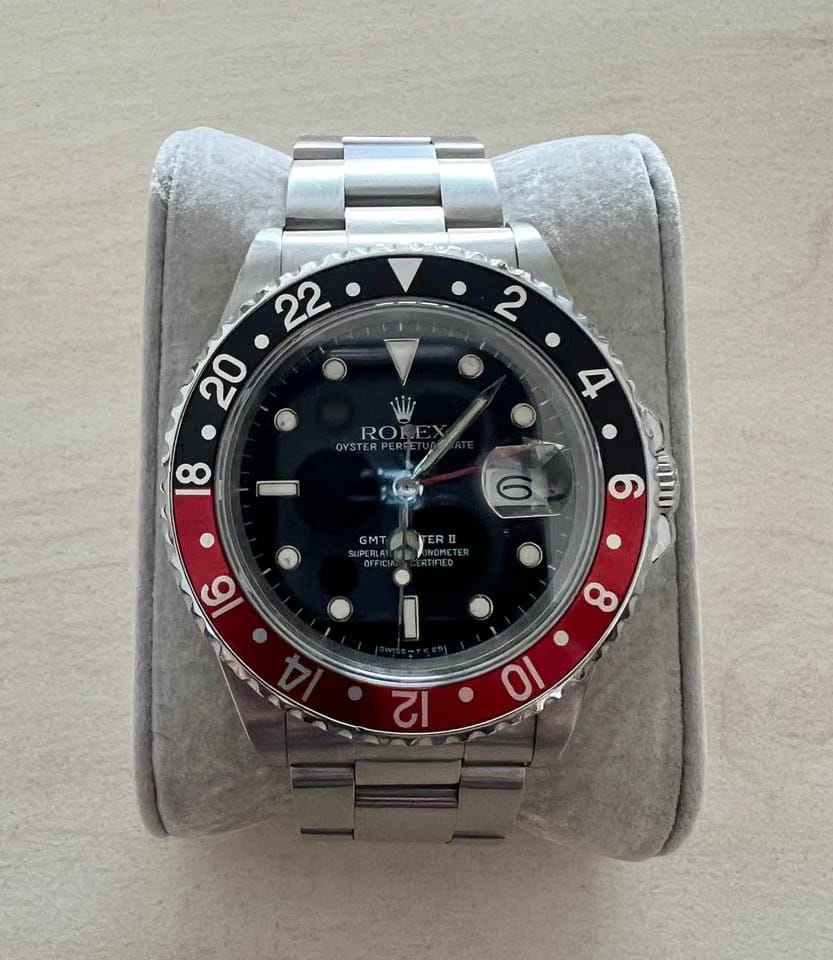 Rolex | GMT-Master II | 15650 | Steel | 40 mm | Steel | Black | Automatic