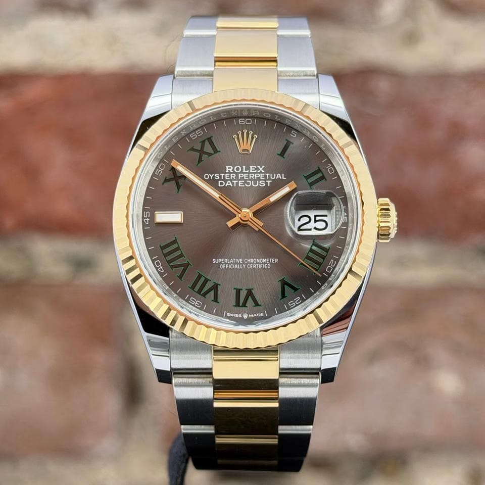 Rolex | Datejust | 126233 | Gold/Steel | 36 mm | Gold/Steel | Grey | Automatic