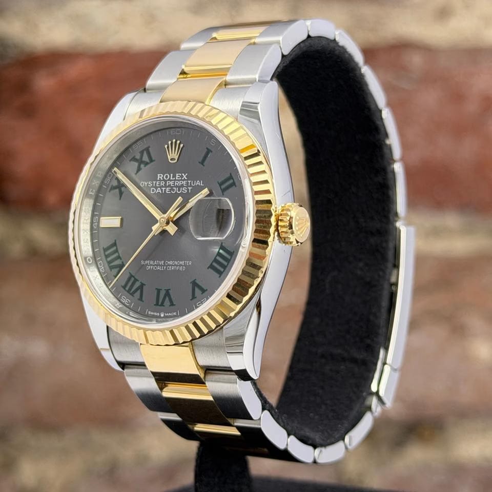 Rolex | Datejust | 126233 | Gold/Steel | 36 mm | Gold/Steel | Grey | Automatic
