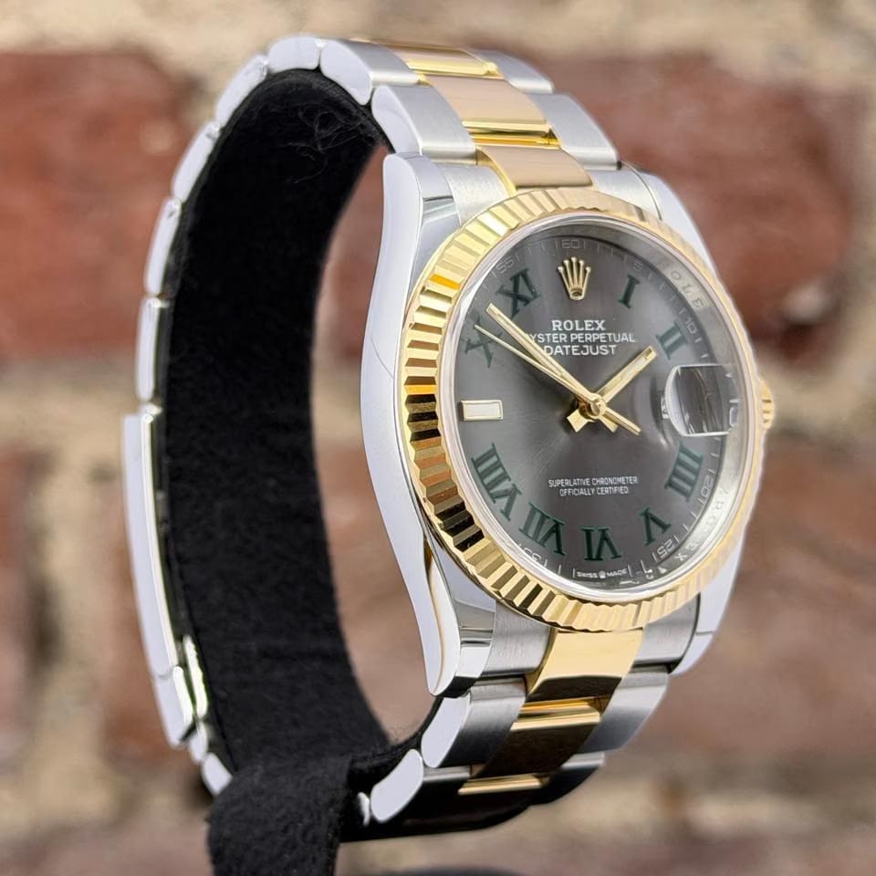 Rolex | Datejust | 126233 | Gold/Steel | 36 mm | Gold/Steel | Grey | Automatic