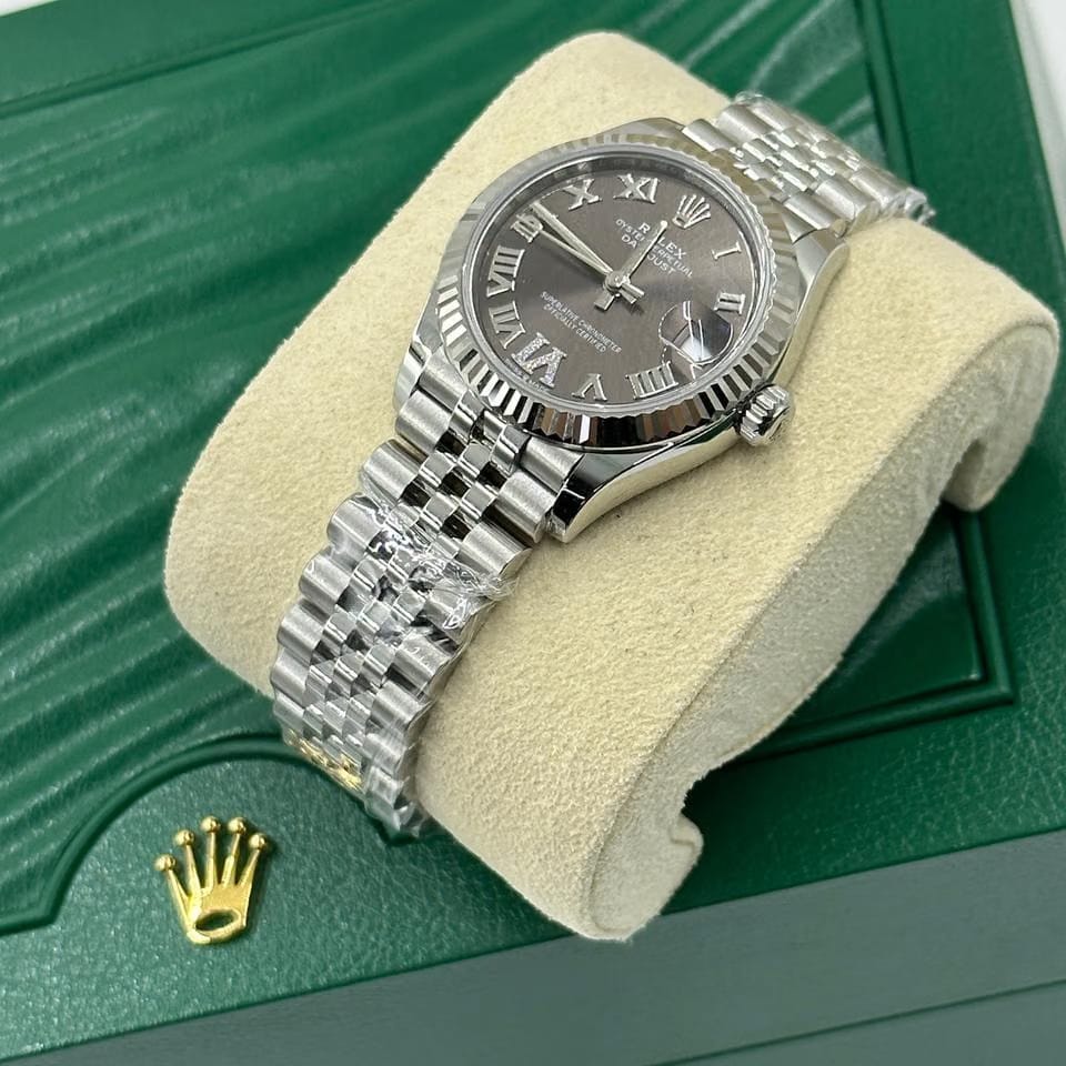 Rolex | Datejust | 278274 GREY VI DIAMONDS JUB | Steel | 31 mm | Steel | Grey | Automatic