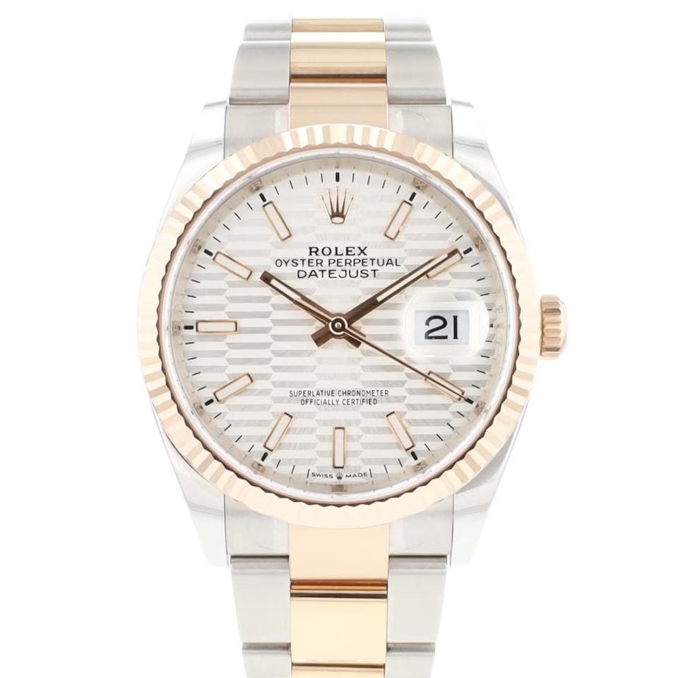 Rolex | Datejust | 126231 | Gold/Steel | 36 mm | Gold/Steel | Silver | Automatic