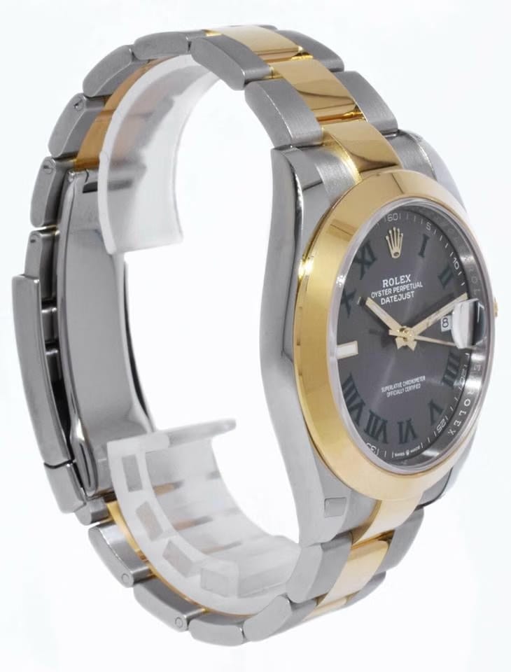 Rolex | Datejust | 126303 | 41 mm | Gold/Steel | Grey | Automatic