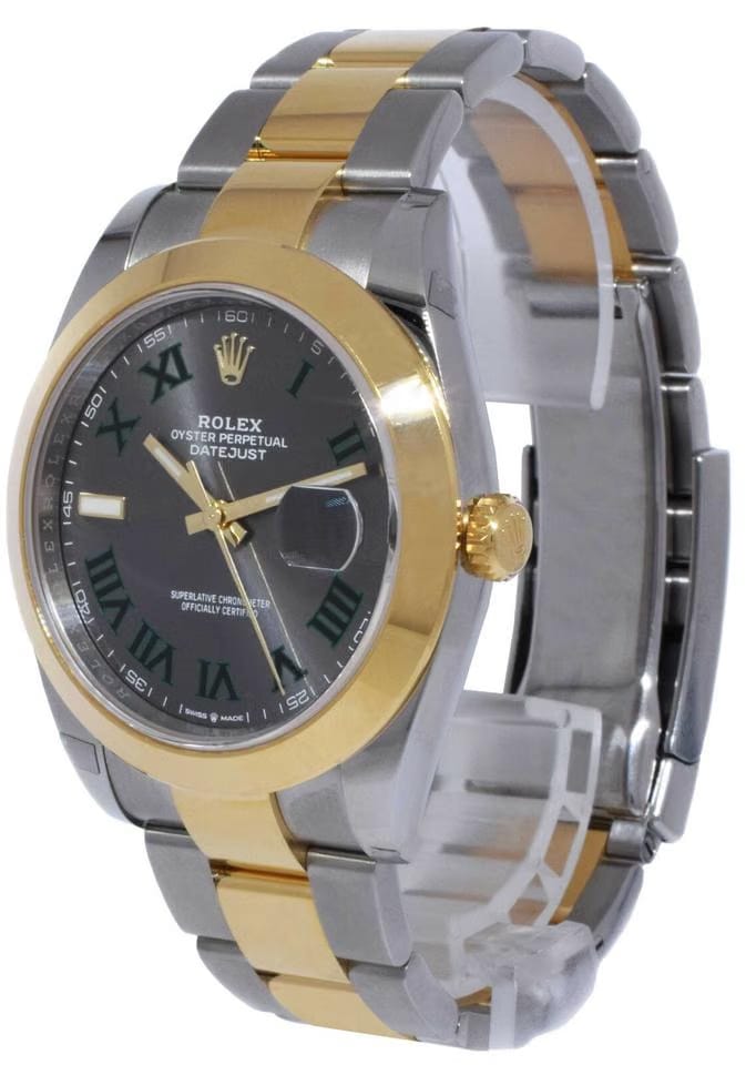 Rolex | Datejust | 126303 | 41 mm | Gold/Steel | Grey | Automatic
