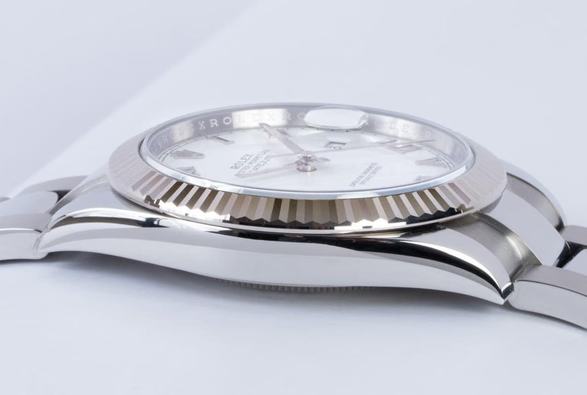 Rolex | Datejust | M126334-0023 | Steel | 41 x 47.5 mm | Steel | White | Automatic