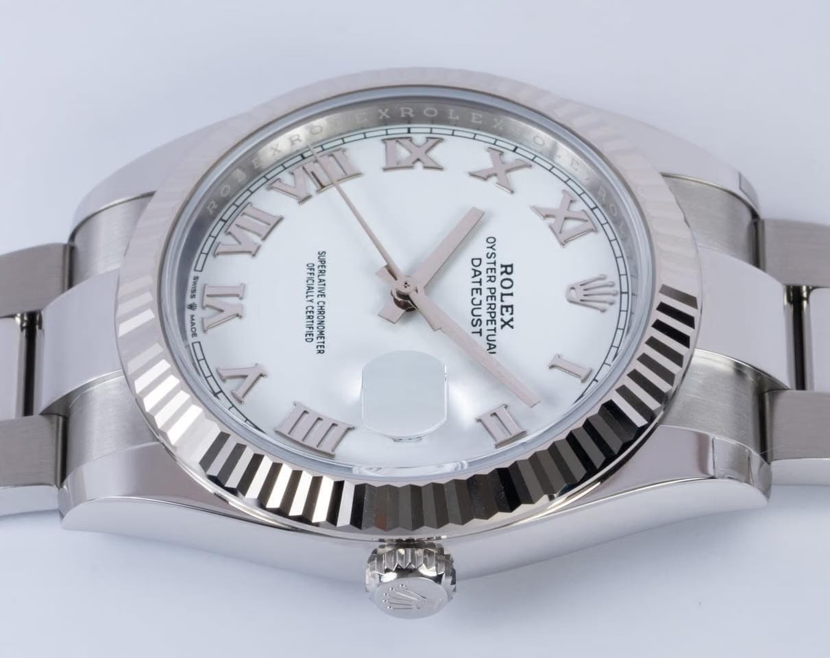 Rolex | Datejust | M126334-0023 | Steel | 41 x 47.5 mm | Steel | White | Automatic