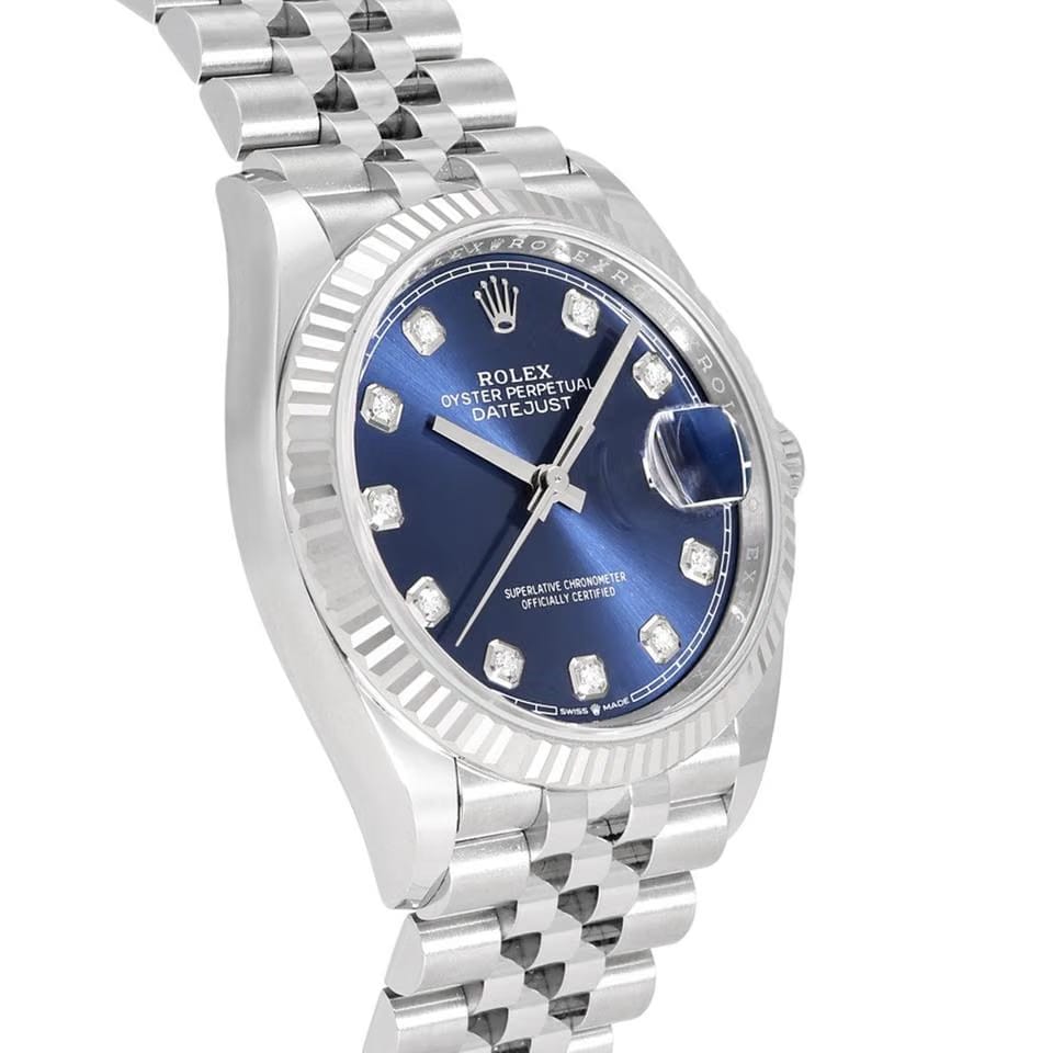 Rolex | Datejust | 126234g | Gold/Steel | 36 Mm | Blue | Automatic