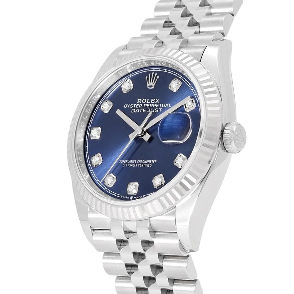 Rolex | Datejust | 126234g | Gold/Steel | 36 Mm | Blue | Automatic