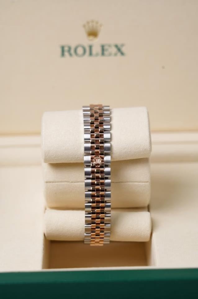 Rolex | Datejust | 279171 | Rose gold | 28 mm | Gold/Steel | Brown | Automatic