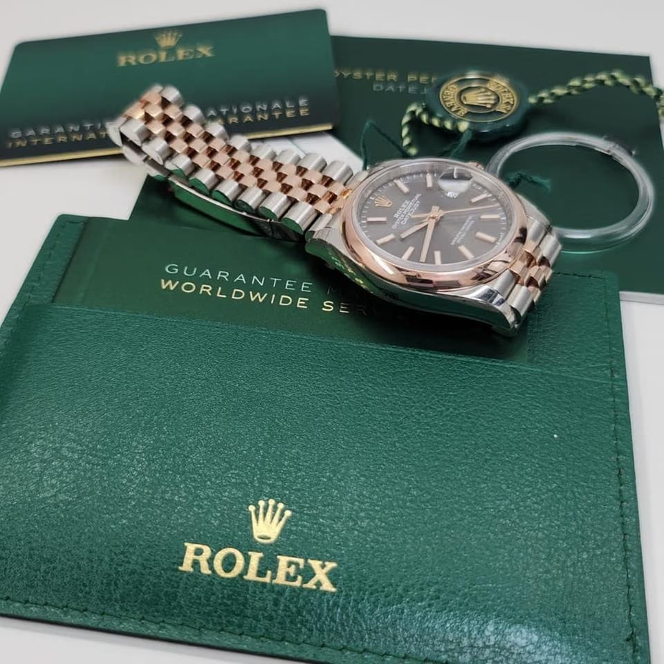 Rolex | Datejust | 126201 | Steel | 36 mm | Grey | Automatic