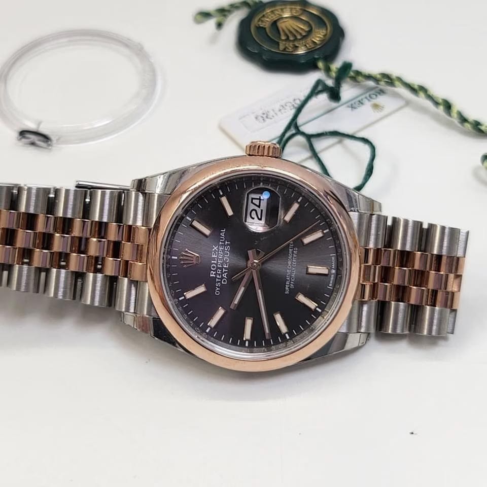 Rolex | Datejust | 126201 | Steel | 36 mm | Grey | Automatic