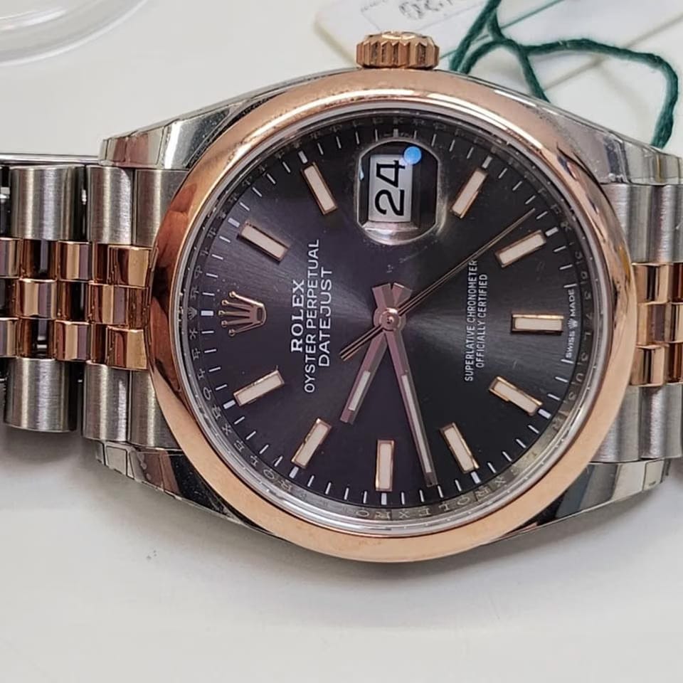 Rolex | Datejust | 126201 | Steel | 36 mm | Grey | Automatic
