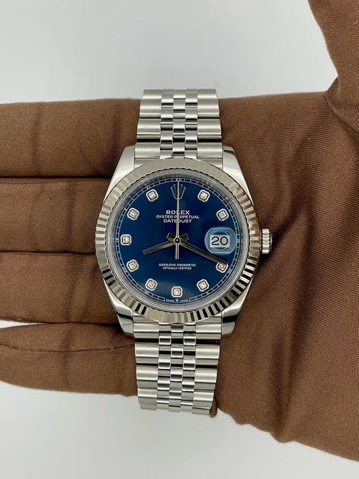 Rolex | Datejust | 126334-0016 | Steel | 41 mm | Blue