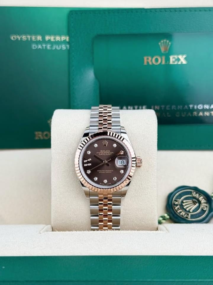 Rolex | Datejust | 279171 | Gold/Steel | 28 mm | Gold/Steel | Brown | Automatic